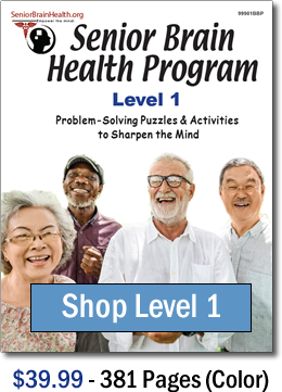 Senior Brain Health Program Book 1